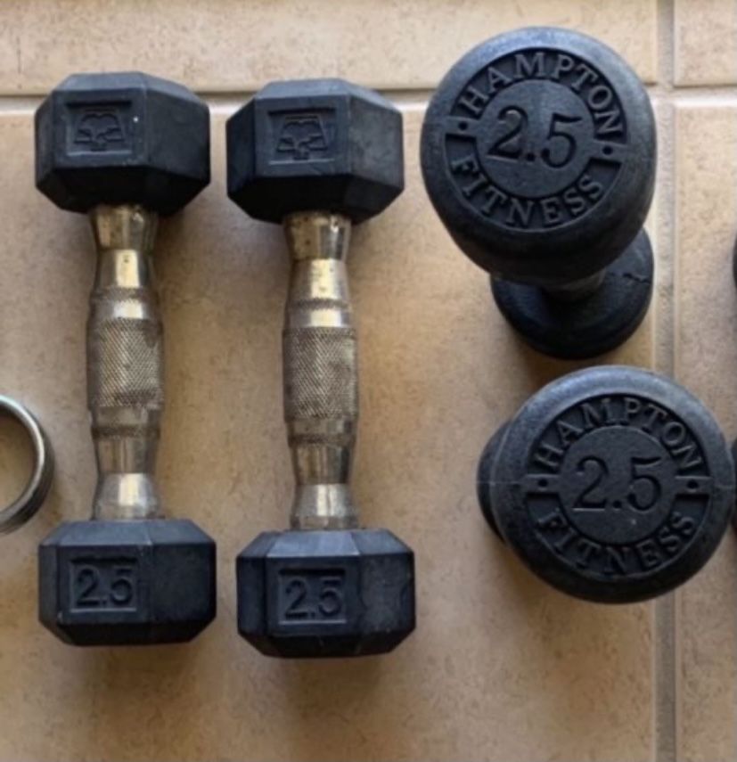 * *Exercise/ Dumbbells- Fitness Ab-Grop- Medicine Ball.....