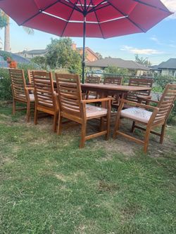 Patio dining