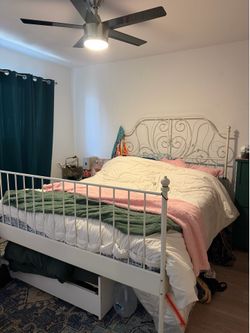 IKEA queen bed frame