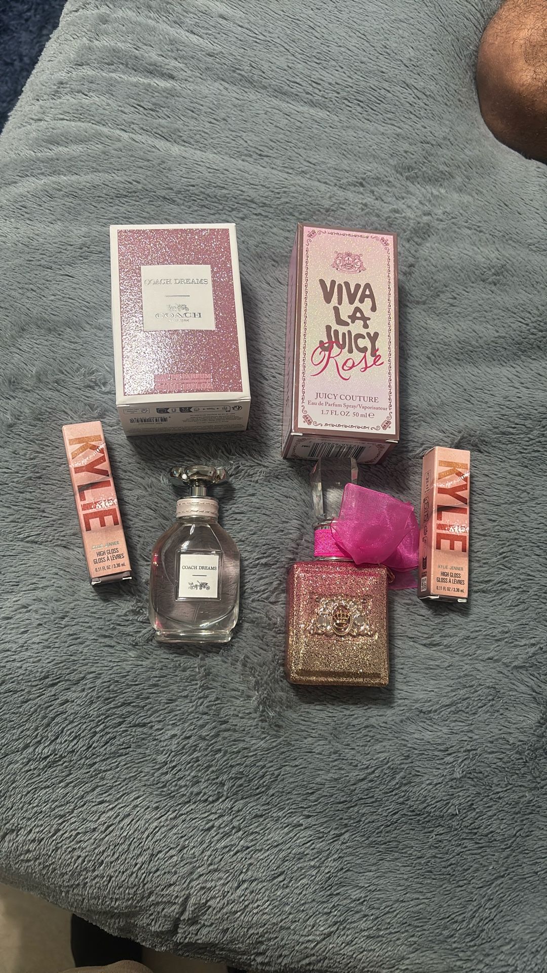 Two Perfumes And Two Kyle Lip Gloss