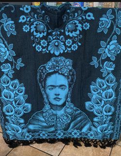 Frida Kahlo Poncho Sarape 