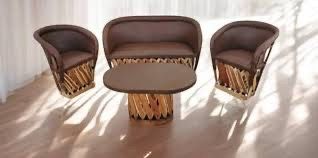Sofa set 2 seater sofa -2 big size chairs small table