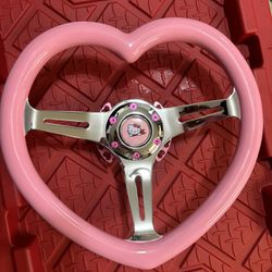 NRG Heart Steering Wheel Kit 