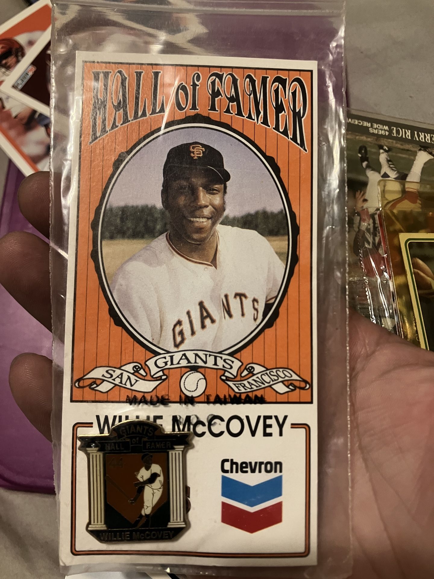 PICKTHRU Vintage Assorted Baseball And Football Cards