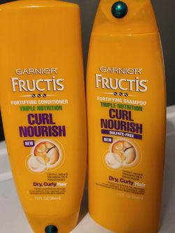 Garnier Fructis Curl Nourishing Shampoo & Conditioner Sets $6.00 each set (Six Available)