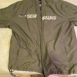 Seattle Seahawks windbreaker jacket 