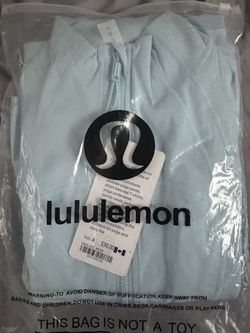 Lululemon set Define Jacket Size 4 Light Blue