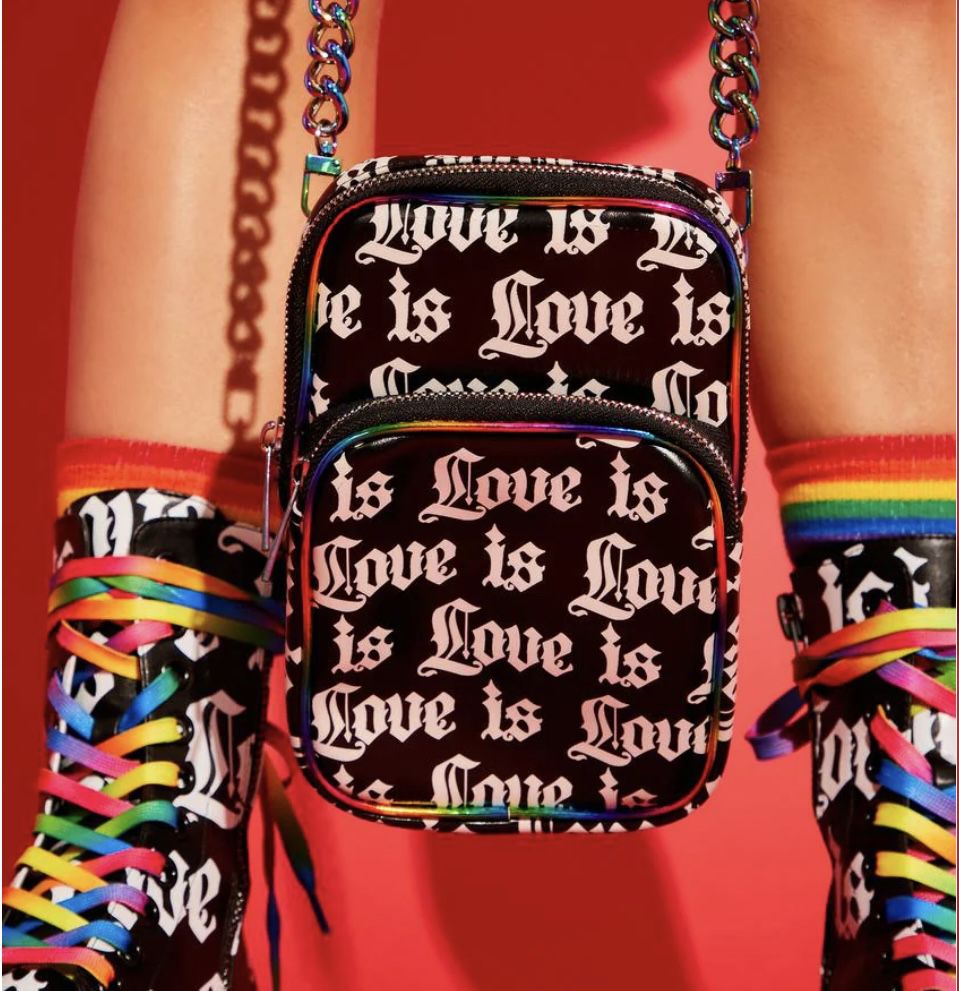 Love Is Love Cellphone CrossBody Bag
