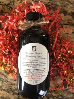 Organic Elderberry Syrup