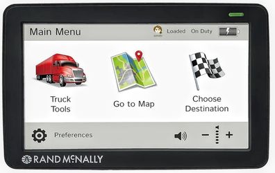 Rand McNally IntelliRoute (Truckers GPS) • Model : TDN- 525 • Fast Calculate Routes In Seconds • Advanced Lane Guidance ,