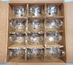 12 Set Vintage Anchor Hocking Party Cups