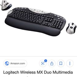 Wireless Keyboard Mouse, Logitech MX Duo