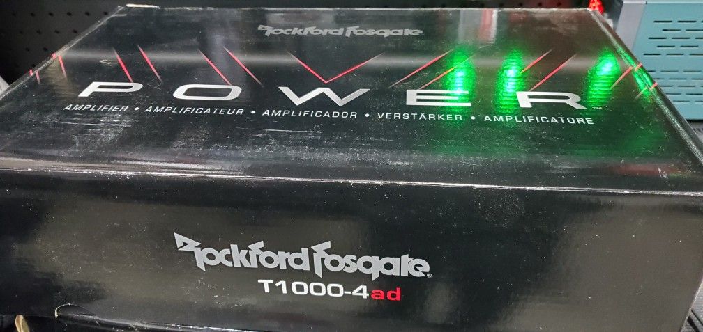 Rockford fosgate Amplifier