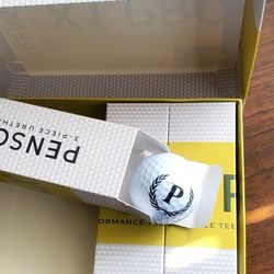 Brand New Personalized Golf Balls "P"