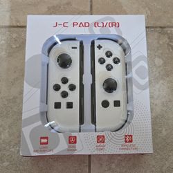 Nintendo Switch Controller [White] - JoyCon Style - OLED - Lite - Mario Kart - Mario Party - Pokemon - Kirby 