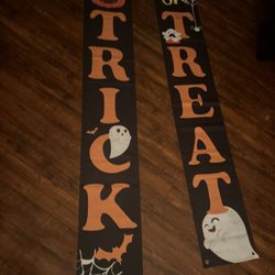 Trick Or Treat Halloween Banner