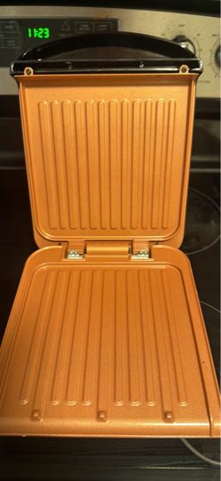 George Foreman Copper Non-Stick Electric Indoor
