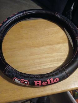 Hello Kitty Sterling Wheel Cover 