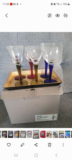 Cocktail glasses