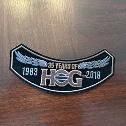 Harley Davidson 2018 HOG Patch