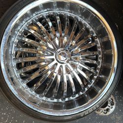 22 In Wheels For Chevy Impala Or Malibu 5x120