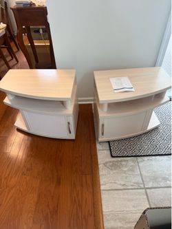Modern European Nightstands – Matching Pair