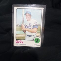 1973 TOPPS #305 WILLIE MAYS METS