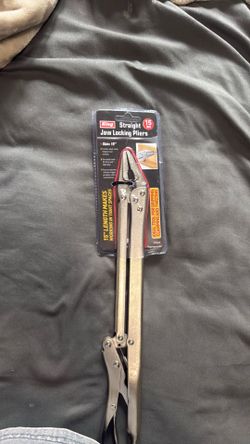 15” Straight jaw locking pliers