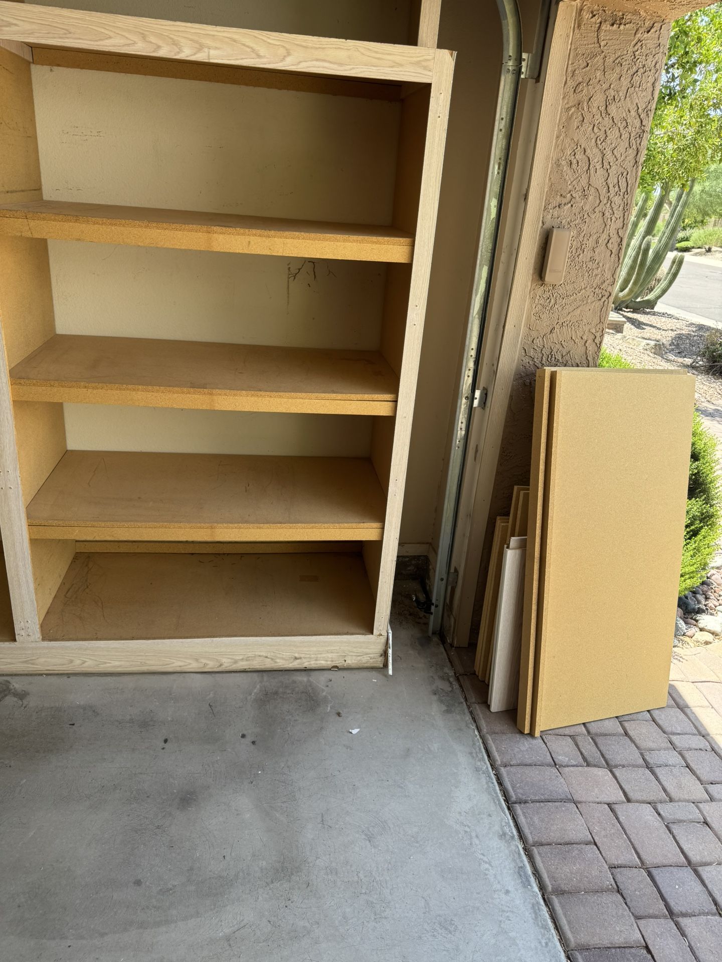 Garage Cabinet Shelves Used