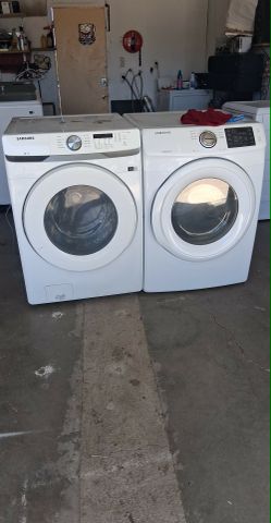 SAMSUNG WASHER & GAS DRYER SET 💦 ⛽️