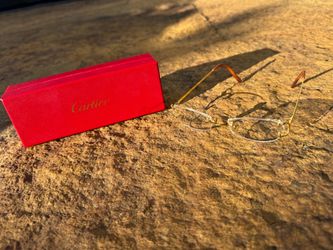 Rare Vintage Cartier Glasses with Original Case