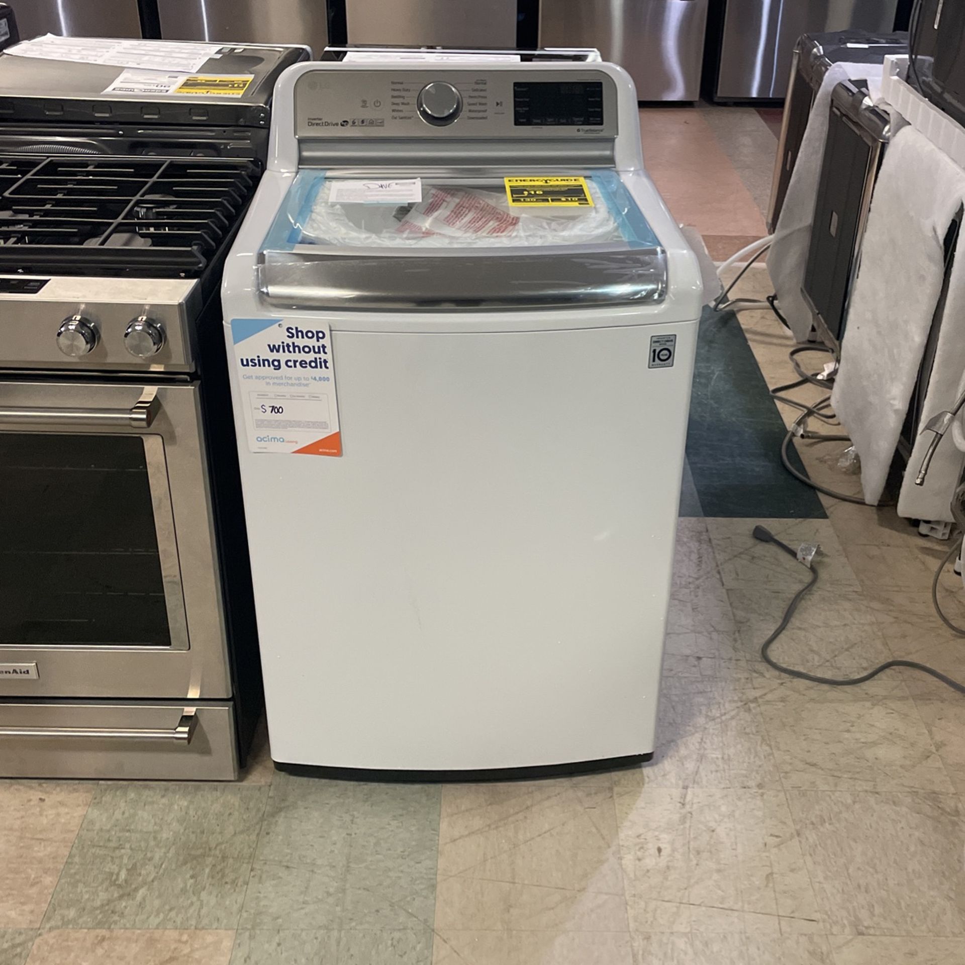 5.5 Cubic Ft. Extra Large Capacity Top Load Washer‼️‼️