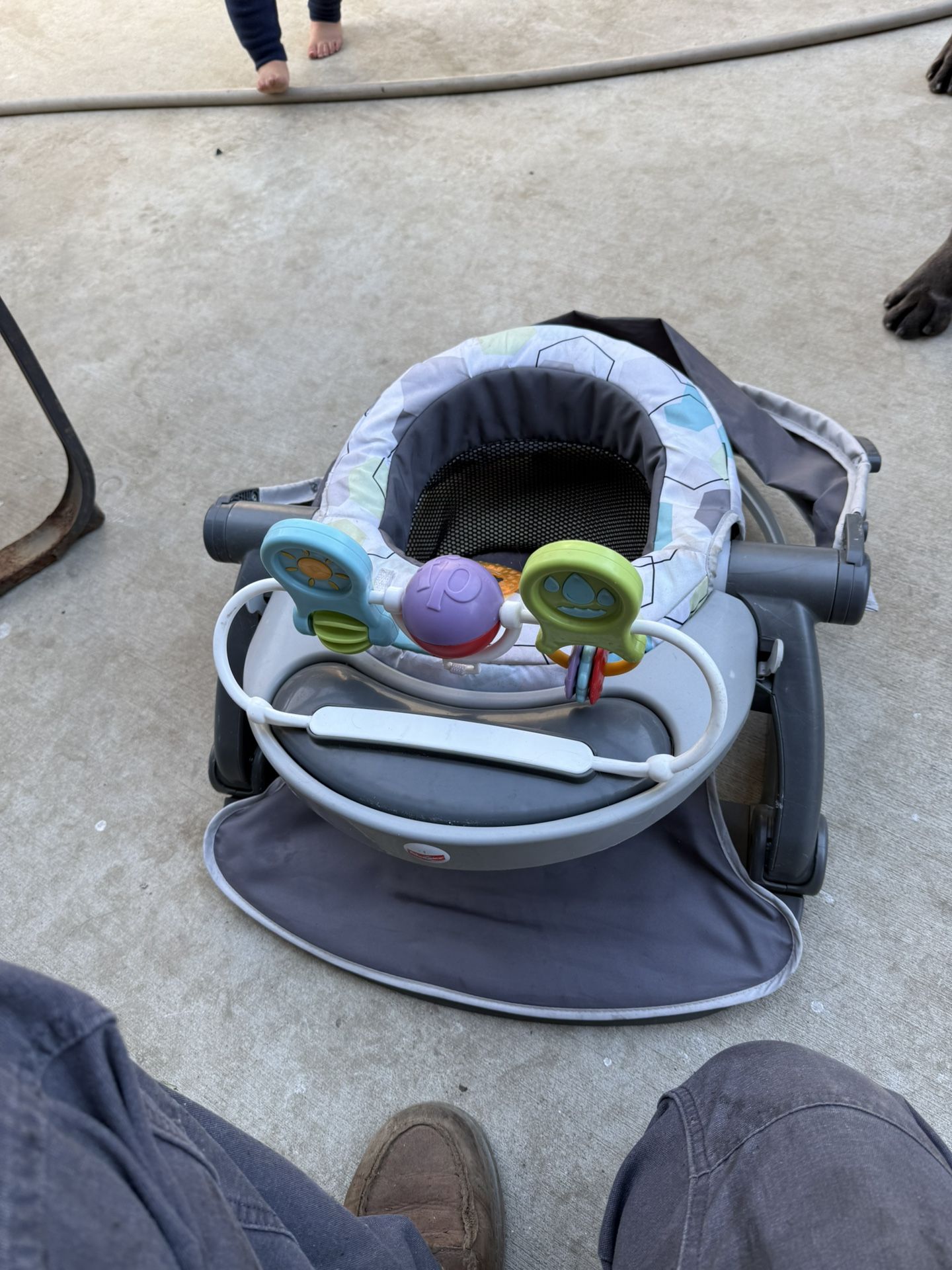 Baby Seat With Shade Cover