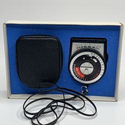 Weston XM1 Manual Camera Light Meter 