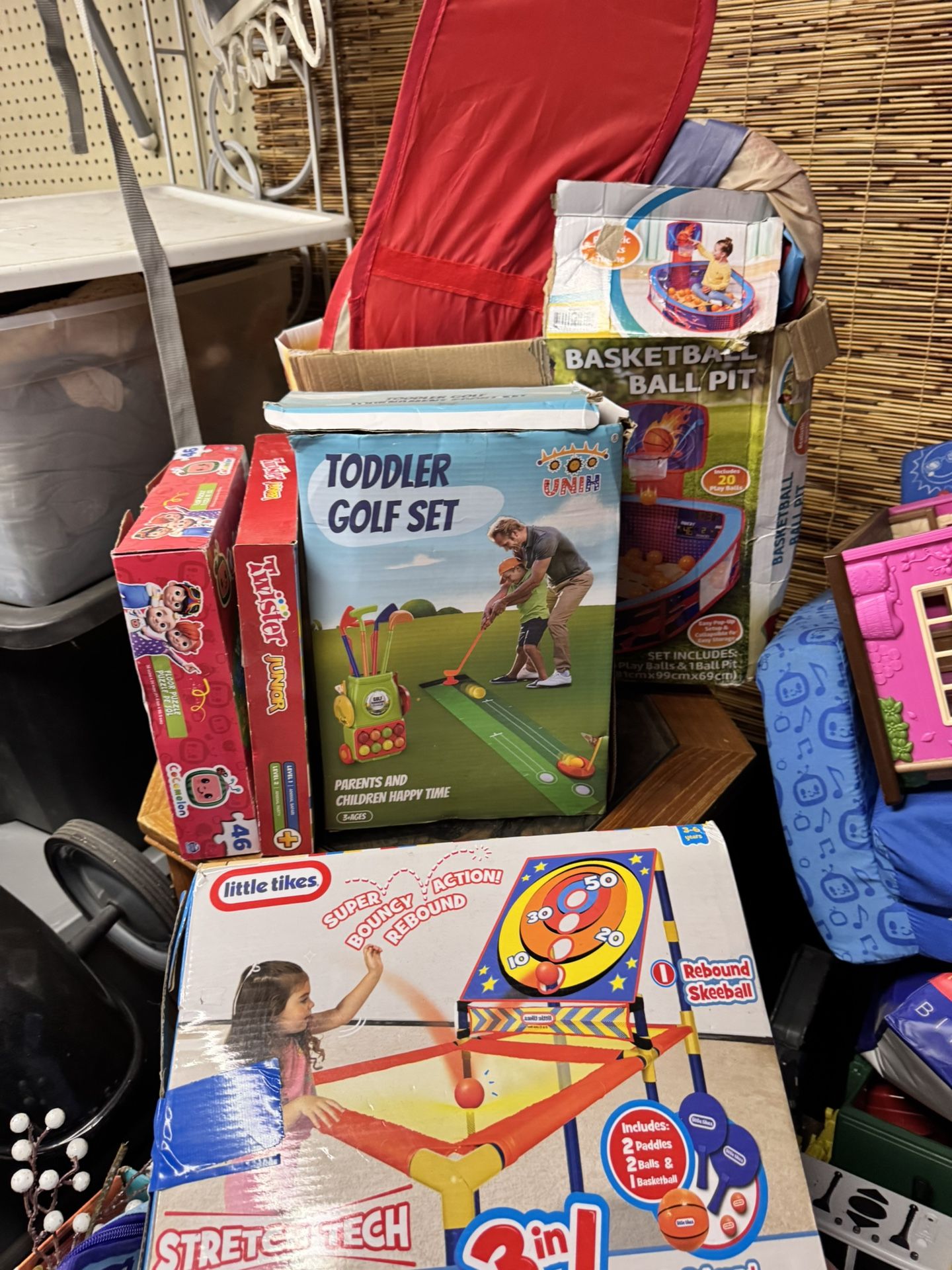 Assortment Of Toys For Boys