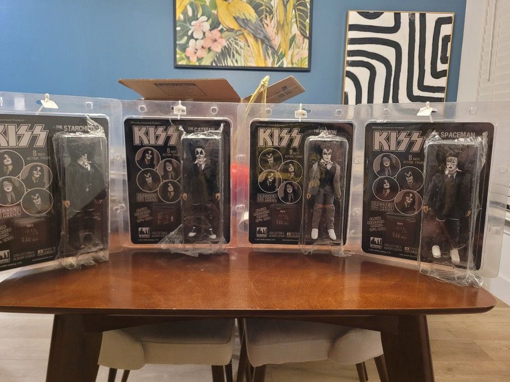 Dressed To Kill Kiss 8' Figures Toy Co Dolls