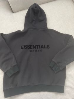 Men’s blk essentials pullover hoodie size medium