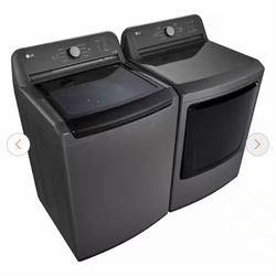 LG washer and dryer
