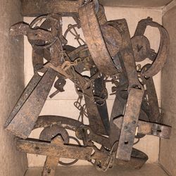 Vintage Box Of Traps 