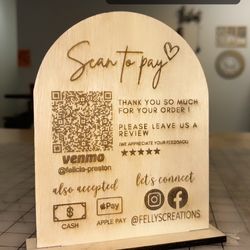Small Business Venmo Sign