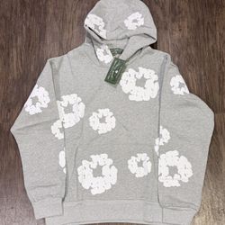 🩶 Denim Tears Grey Hoodie — Brand New 🩶