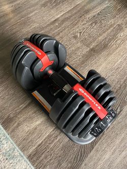 Bowflex adjustable dumbbell 5lbs-52.5lbs