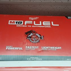 Milwaukee new 71/4" Circular Saw 18M Fuel