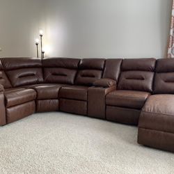 Leather Sectional Sofa From Ashley