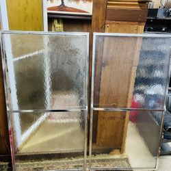 Sliding Rain Glass Shower Doors
