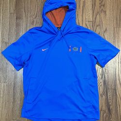Florida Gators Nike Dri-fit Hooded Tshirt, Large, Authentic 