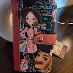 Cute Vibrant Nikky Parisian Wallet .