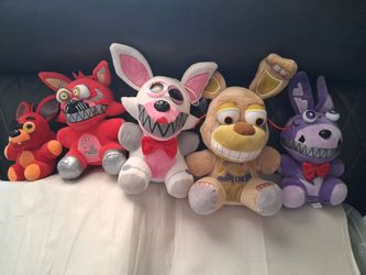 Five nights at Freddy's movie plush animals
