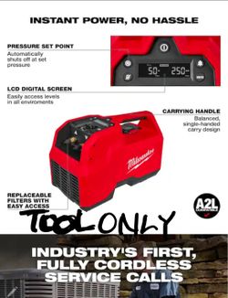 Milwaukee M18 brushless Refrigerant recovery machine TOOL ONLY for price, New, Financing Available