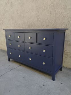 IKEA HEMNES DRESSER WITH CRYSTAL KNOBS